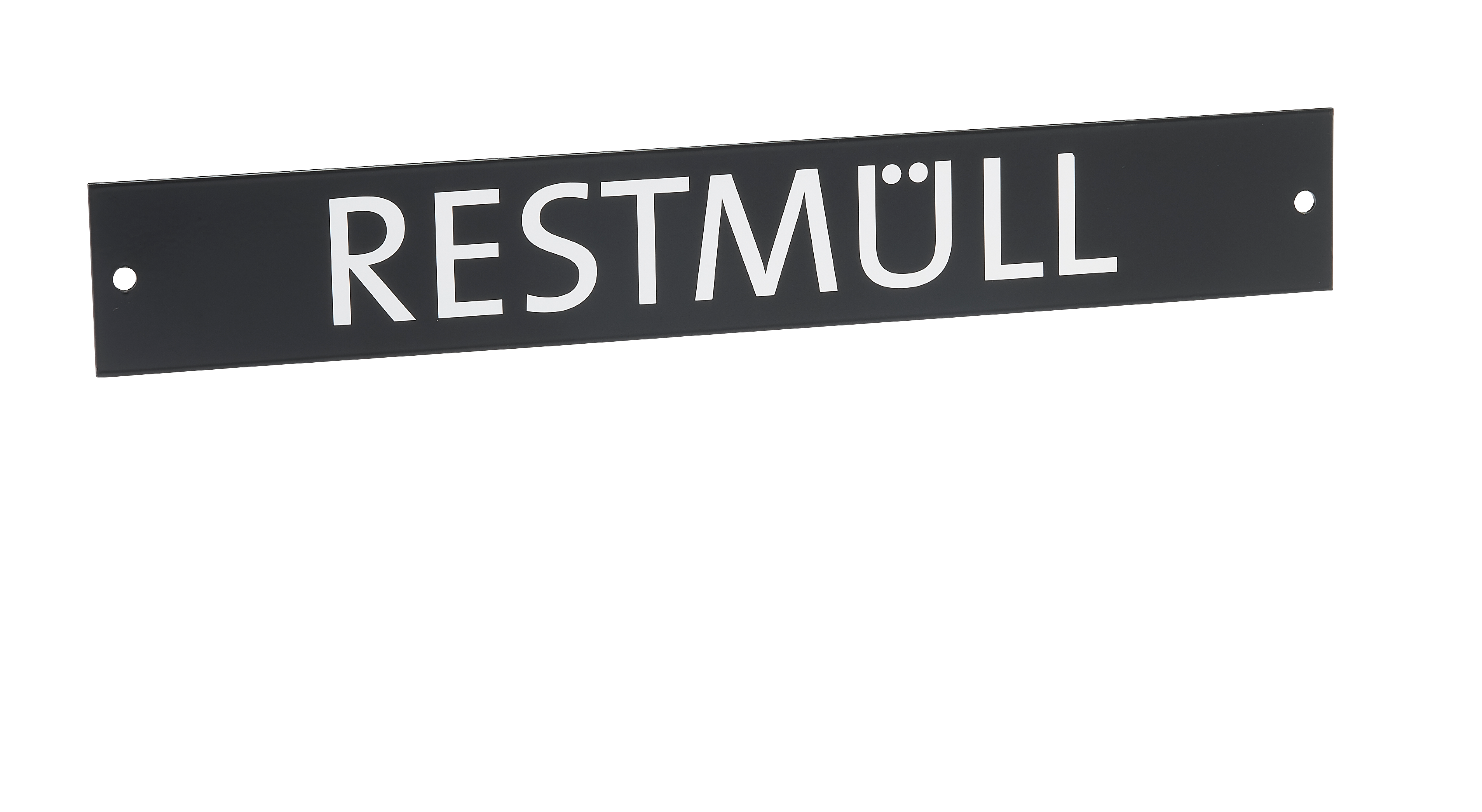 Fraktionskennzeichnung Restmüll